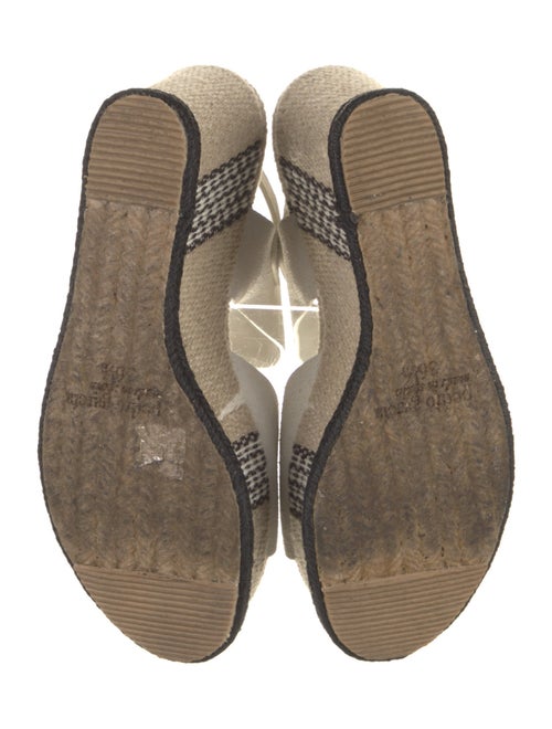 Pedro Garcia Suede Printed Slingback Sandals