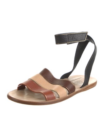 Pedro Garcia Leather Gladiator Sandals