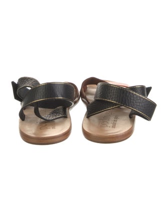 Pedro Garcia Leather Gladiator Sandals