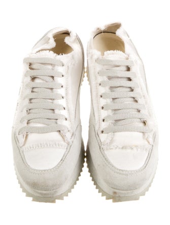 Pedro Garcia Satin Sneakers