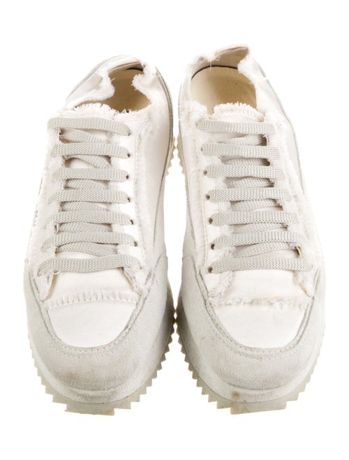 Pedro Garcia Satin Sneakers