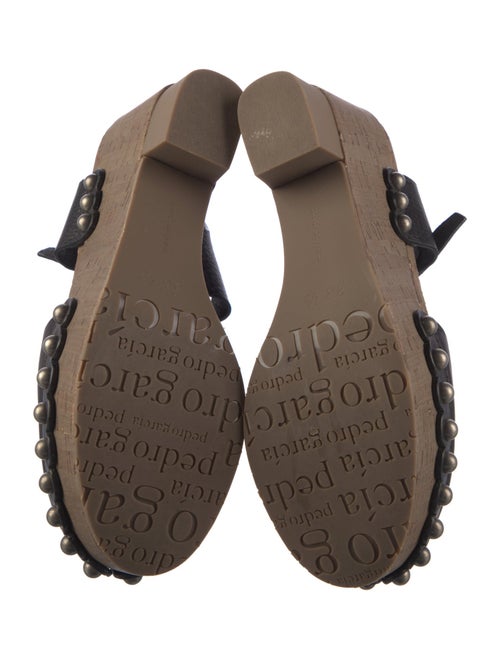 Pedro Garcia Leather T-Strap Pumps