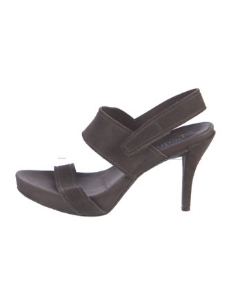 Pedro Garcia Suede Slingback Sandals