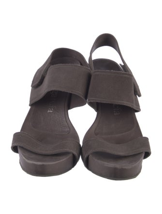 Pedro Garcia Suede Slingback Sandals