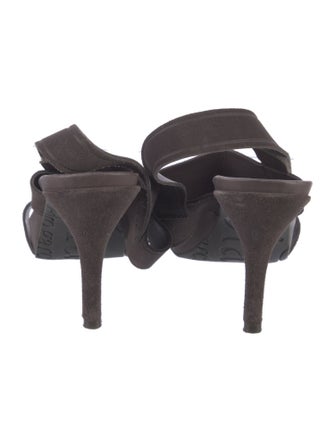 Pedro Garcia Suede Slingback Sandals