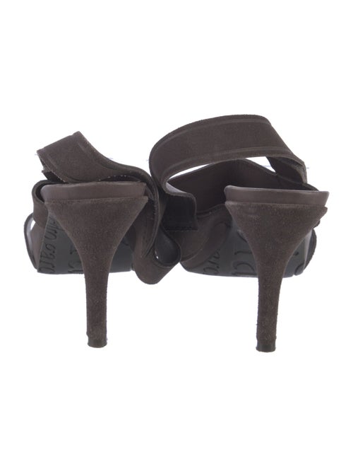 Pedro Garcia Suede Slingback Sandals