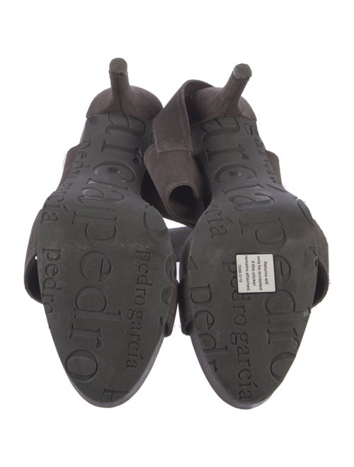 Pedro Garcia Suede Slingback Sandals