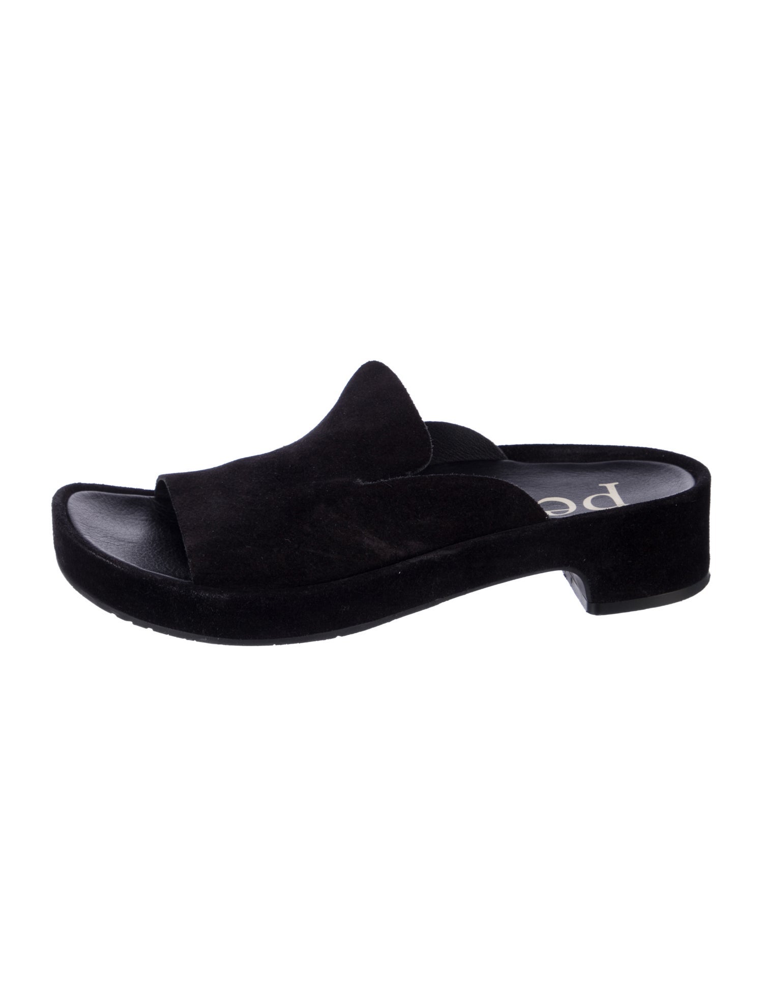 Pedro Garcia Suede Cutout Accent Slides