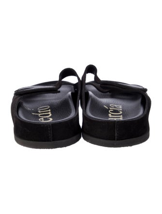 Pedro Garcia Suede Slides