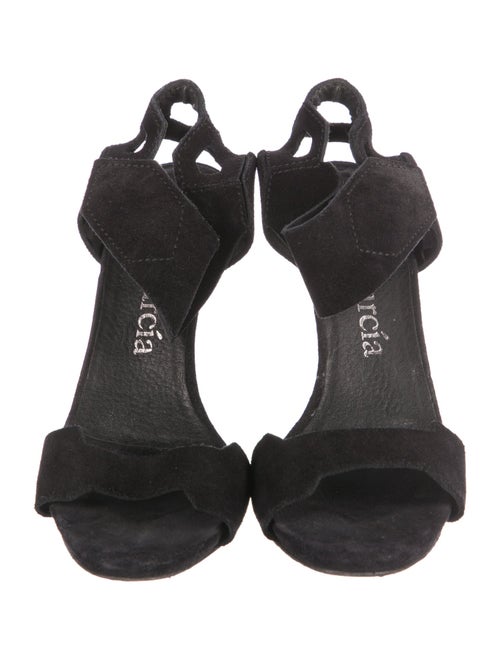 Pedro Garcia Suede Slingback Sandals