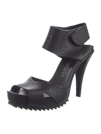 Pedro Garcia Leather Slingback Sandals