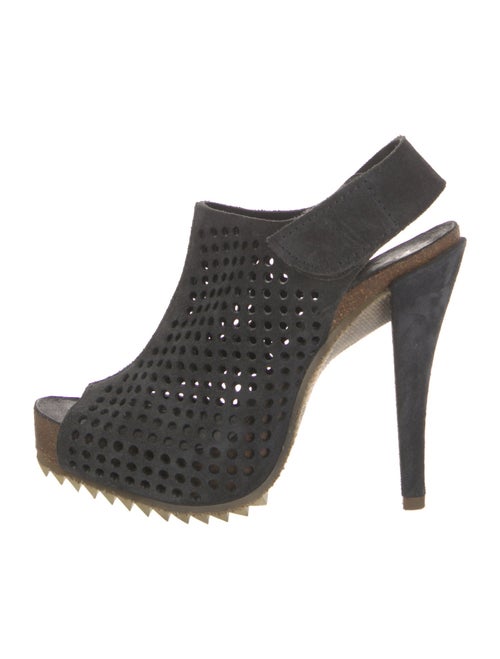 Pedro Garcia Suede Slingback Sandals