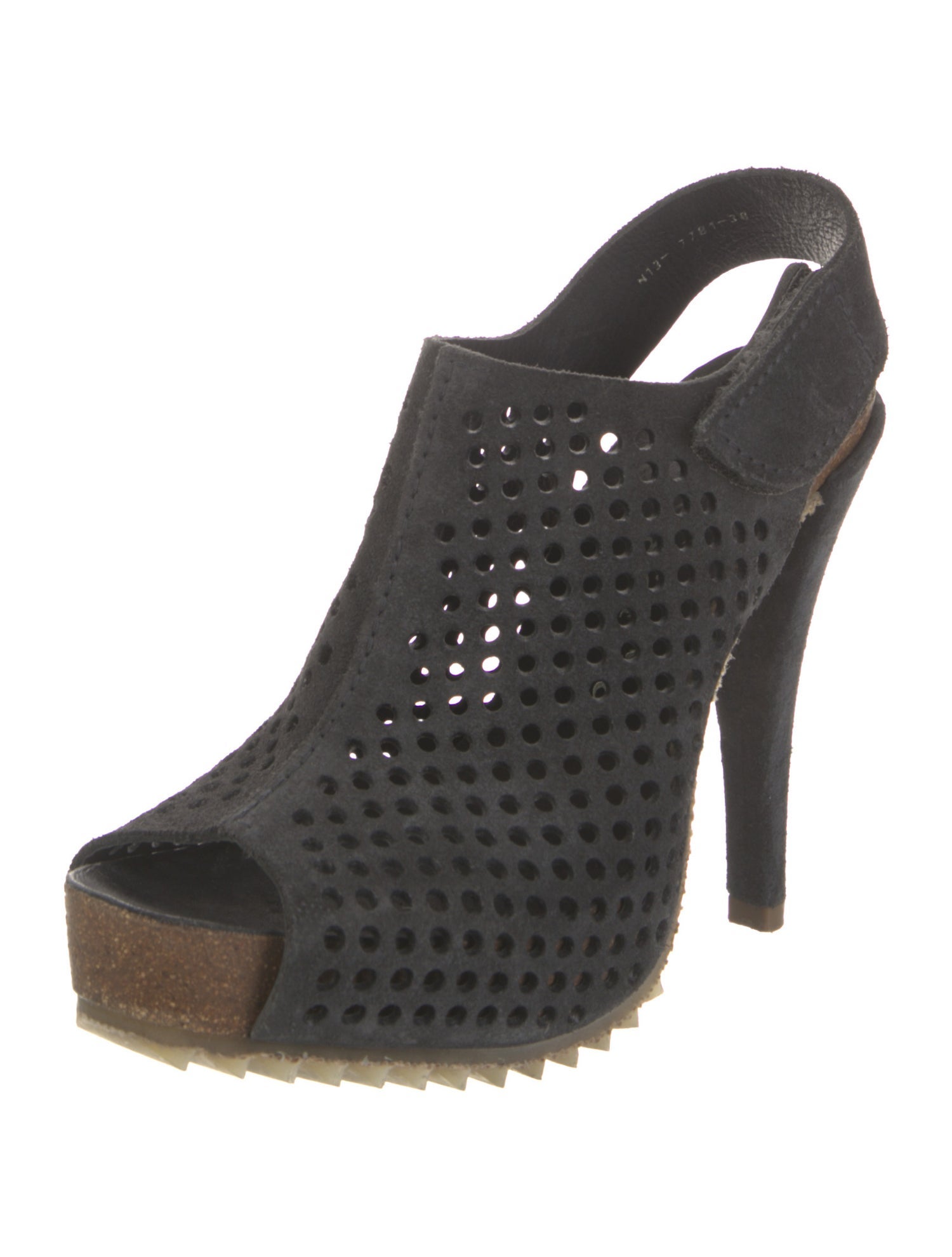 Pedro Garcia Suede Slingback Sandals