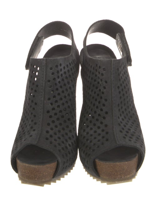 Pedro Garcia Suede Slingback Sandals