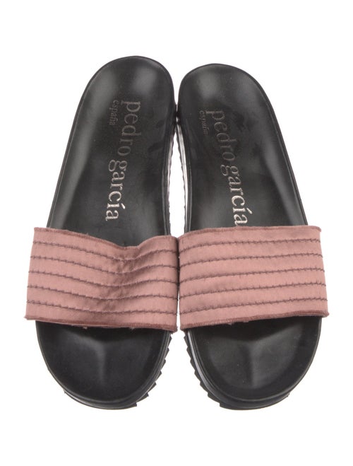 Pedro Garcia Satin Slides
