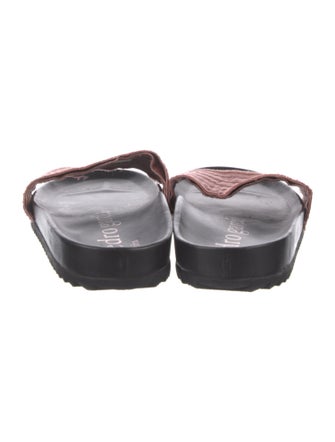 Pedro Garcia Satin Slides