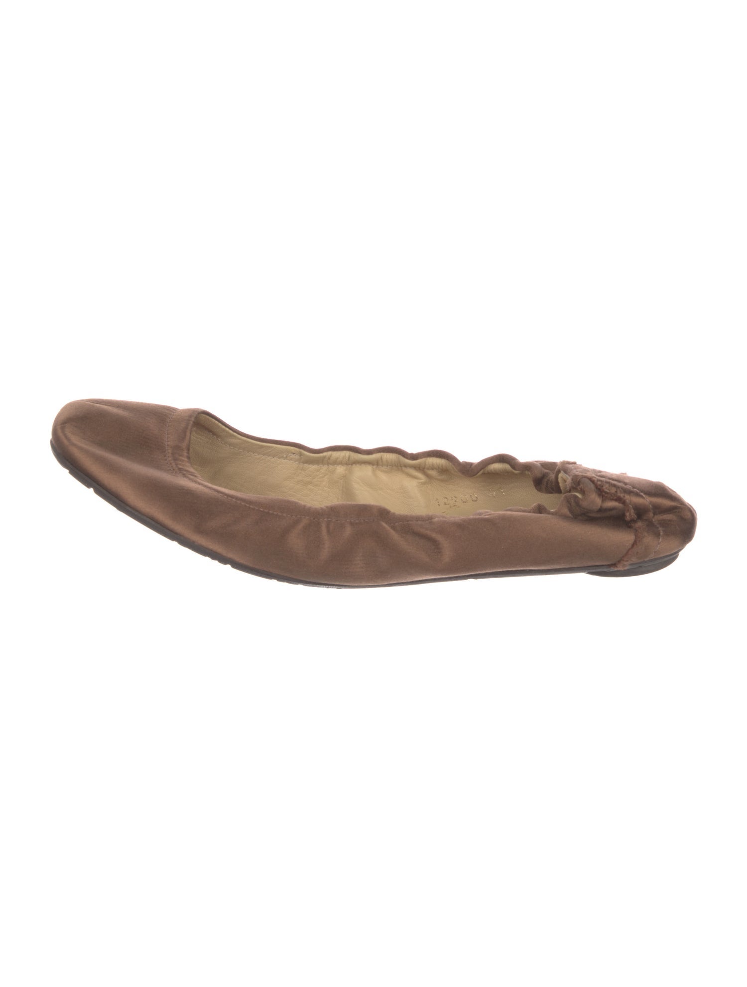 Pedro Garcia Satin Ballet Flats