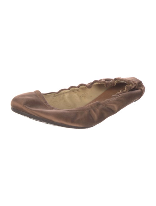 Pedro Garcia Satin Ballet Flats