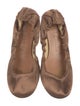 Pedro Garcia Satin Ballet Flats