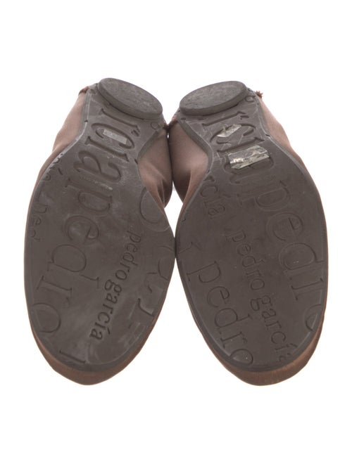 Pedro Garcia Satin Ballet Flats