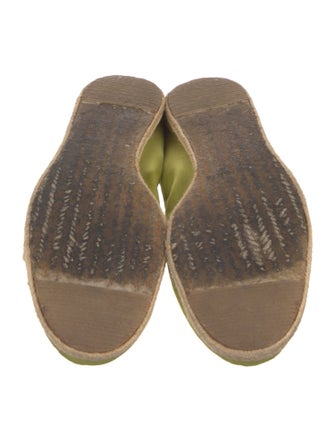 Pedro Garcia Satin Raw-Edge Trim Ballet Flats