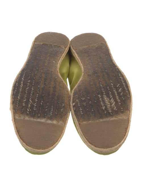 Pedro Garcia Satin Raw-Edge Trim Ballet Flats