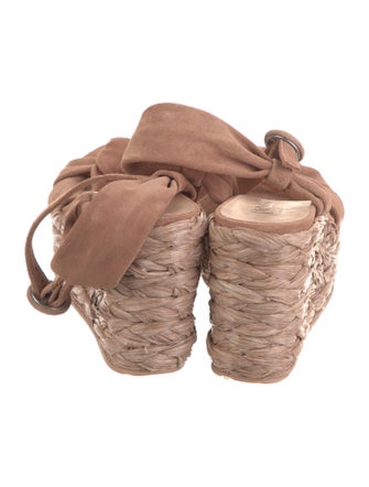 Pedro Garcia Suede Espadrilles