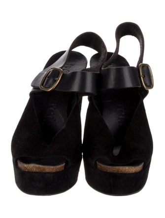 Pedro Garcia Suede Sandals