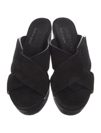 Pedro Garcia Suede Slides