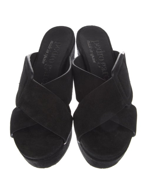 Pedro Garcia Suede Slides