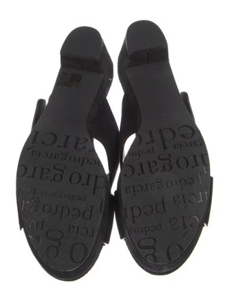 Pedro Garcia Suede Slides