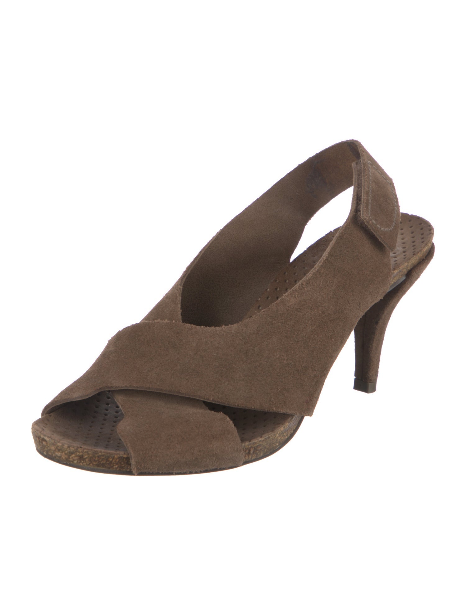 Pedro Garcia Suede Slingback Sandals