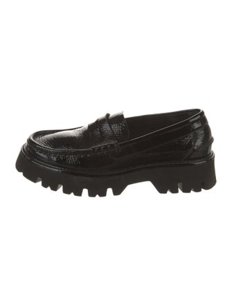 Pedro Garcia Patent Leather Loafers