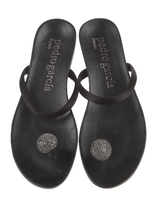 Pedro Garcia Satin Slides