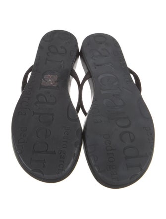 Pedro Garcia Satin Slides