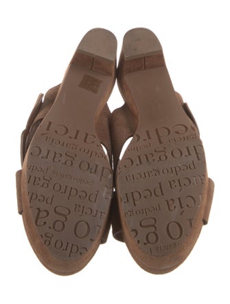 Pedro Garcia Suede Slides