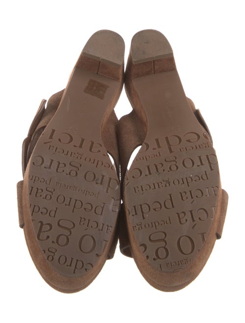 Pedro Garcia Suede Slides