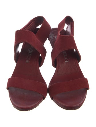 Pedro Garcia Suede Slingback Sandals