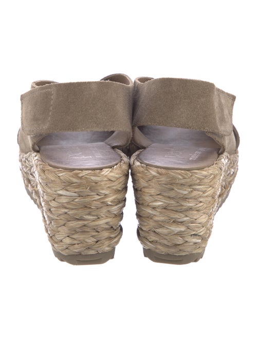 Pedro Garcia Suede Animal Print Slingback Pumps