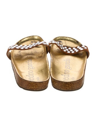 Pedro Garcia Suede Slides