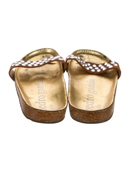 Pedro Garcia Suede Slides