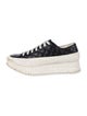 Pedro Garcia Quilted Pattern Leather Sneakers