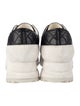 Pedro Garcia Quilted Pattern Leather Sneakers