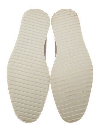 Pedro Garcia Quilted Pattern Leather Sneakers