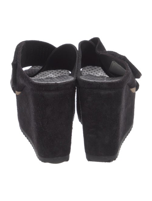 Pedro Garcia Suede Lasercut Accents Slides