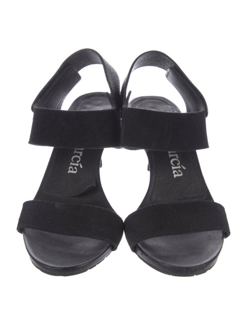 Pedro Garcia Suede Slingback Sandals