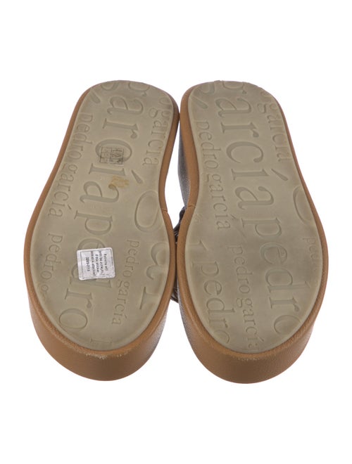 Pedro Garcia Leather Slides