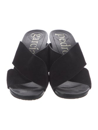 Pedro Garcia Suede Slides