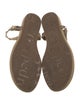 Pedro Garcia Suede T-Strap Sandals