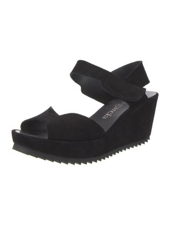 Pedro Garcia Suede Slingback Sandals